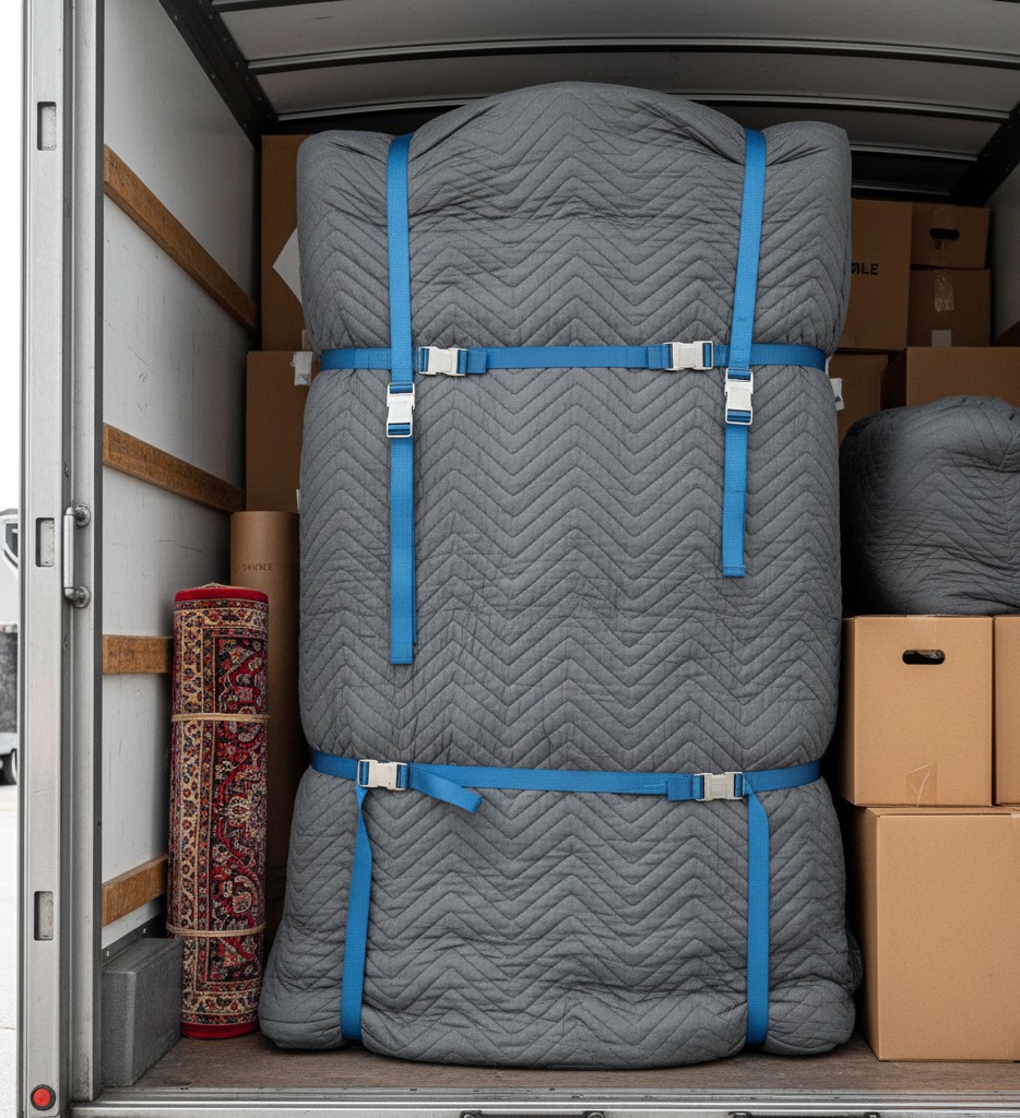 Protection renforcee du mobilier lors d’un demenagement a Paris 16